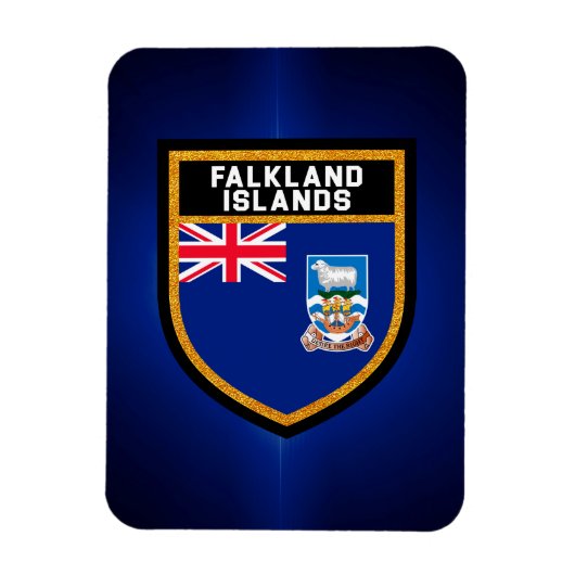 Falklandinseln Magnet (Vertikal)