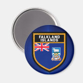 Falklandinseln Magnet (Vorderseite/Rückseite)