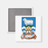 Falklandinseln (Malvinas) FK Magnet (Vorderseite/Rückseite)