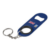 Falklandinseln Mini Flaschenöffner (Vorderseite Schrägansicht)
