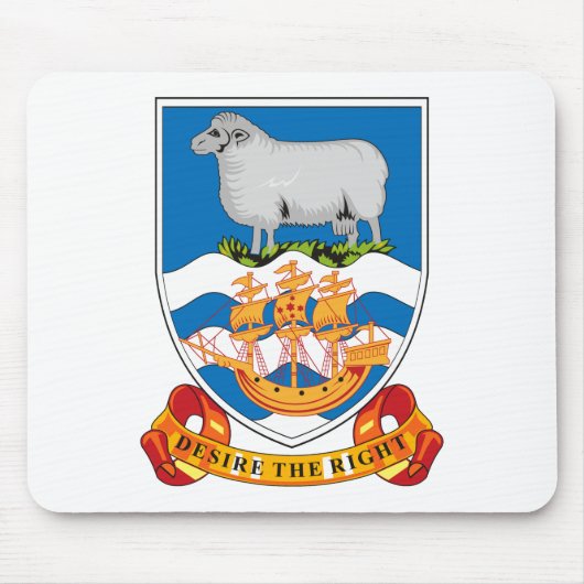 Falklandinseln Mousepad (Vorne)