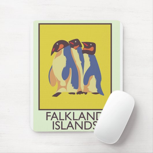 Falklandinseln Mousepad (Mit Mouse)