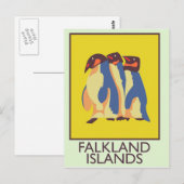 Falklandinseln Postkarte (Vorne/Hinten)