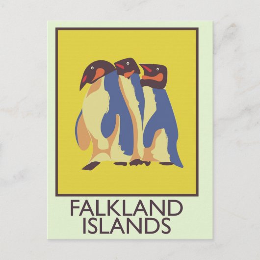 Falklandinseln Postkarte (Vorderseite)