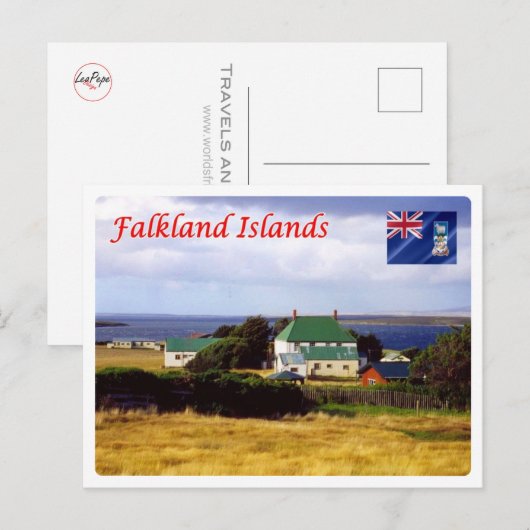 Falklandinseln - postkarte (Vorne/Hinten)