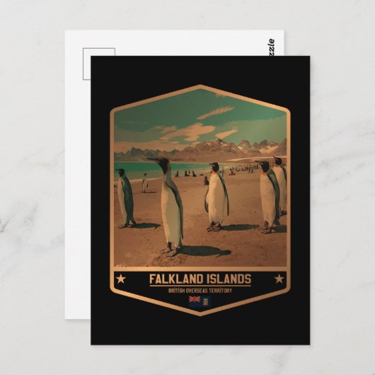 Falklandinseln Postkarte (Vorne/Hinten)
