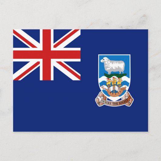 Falklandinseln Postkarte (Vorderseite)