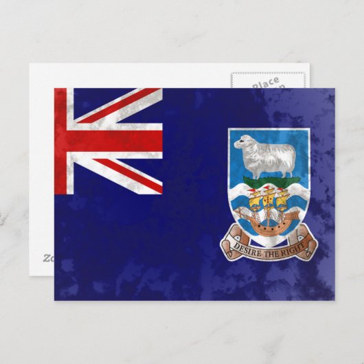 Falklandinseln Postkarte (Vorne/Hinten)