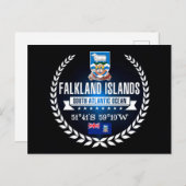 Falklandinseln Postkarte (Vorne/Hinten)