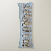 Falklandinseln. Saunders Island. Gentoo Seitenschläferkissen (Vorderseite Vertikal)