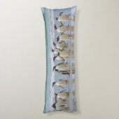 Falklandinseln. Saunders Island. Gentoo Seitenschläferkissen (Rückseite (Vertikal))