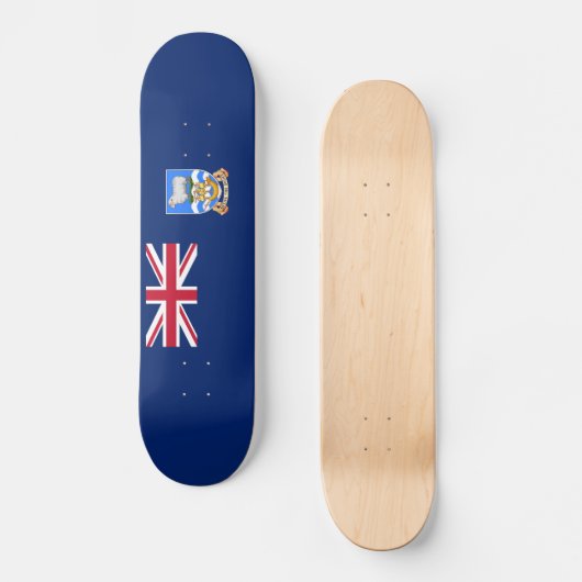 Falklandinseln Skateboard (Vorderseite)