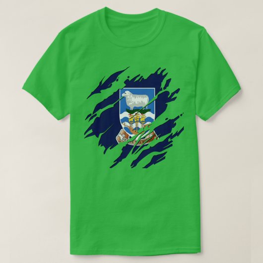 Falklandinseln T-Shirt (Design vorne)