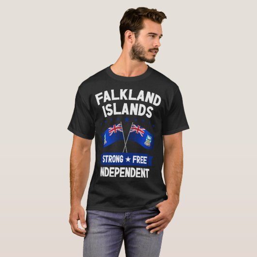 Falklandinseln T-Shirt (Vorne ganz)