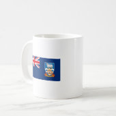 Falklandinseln-Tasse Kaffeetasse (Vorderseite Links)