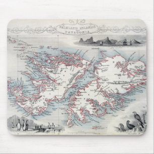 Falklandinseln und Patagonia, von einer Reihe von Mousepad