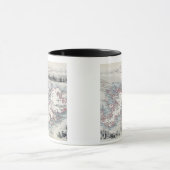 Falklandinseln und Patagonia, von einer Reihe von Tasse (Zentrum)