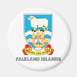 Falklandinseln-Wappen Magnet