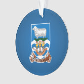 Falklandinseln-Wappen Ornament (Vorderseite)