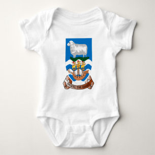 Falklandinseln-Wappen Strampler