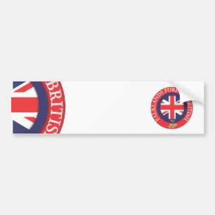 Falklands Forever British Autoaufkleber