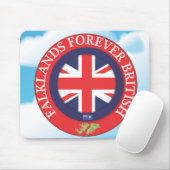 Falklands Forever British Mousepad (Mit Mouse)