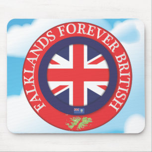 Falklands Forever British Mousepad