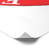 Falklands Forever British Poster (Ecke)