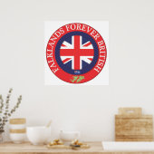 Falklands Forever British Poster (Küche)