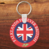 Falklands Forever British Schlüsselanhänger (Vorderseite)