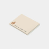 Falkly Shar-Pei Personalize Notes Post-it Klebezettel (angewinkelt)