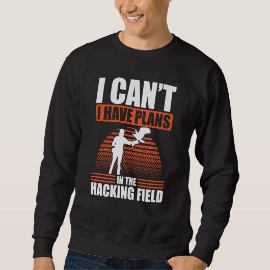 Falkner Falkenjäger Falkner Tracker Entenjäger Sweatshirt (Vorderseite)