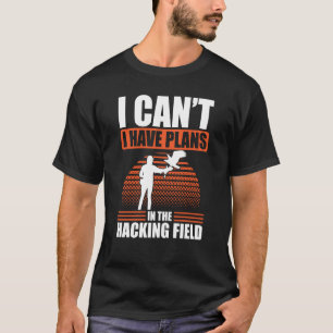 Falkner Falkenjäger Falkner Tracker Entenjäger T-Shirt