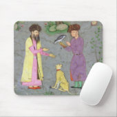 Falkner mit Begleiter- und Haustier-Gepard, von Mousepad (Mit Mouse)
