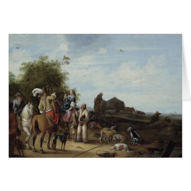 Falknerei (Vorderseite (Horizontal))