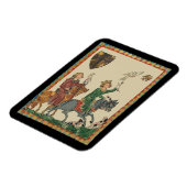 Falknerei, 14. Jahrhundert Codex Manesse Magnet (Linke Seite)