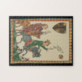 Falknerei, 14. Jahrhundert Codex Manesse Puzzle (Horizontal)
