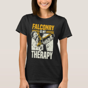 Falknerei ist meine Therapie Falkner T-Shirt