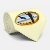 Falknerei - Oval Krawatte (Gerollt)