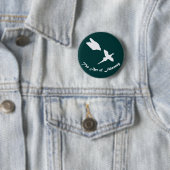 Falknerei - Peregrine Falken Button (Beispiel)