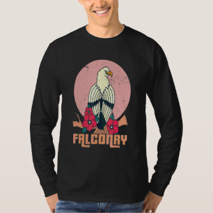 Falknerei Raubvögel Falken Vogel Liebe Adler und T-Shirt