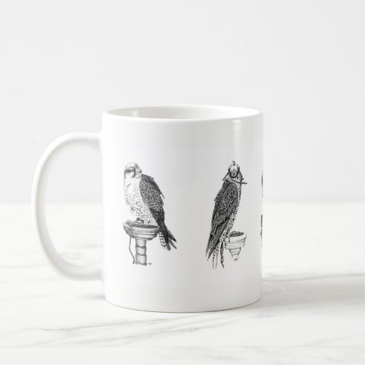 Falknerei-Tasse Kaffeetasse (Links)