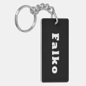 Falko Schlüsselanhänger (Vorderseite links)