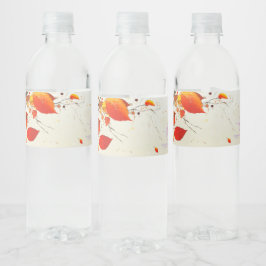 FALL #1 WASSERFLASCHENETIKETT