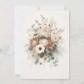 Fall 60th Birthday Invitations for Women Einladung (Rückseite)