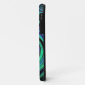 Fall abstrakt Aqua Wirbel iPhone 5 Case-Mate iPhone Hülle (Hinten/Links)