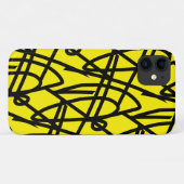 Fall abstrakt Art Lines iPhone 11 Case-Mate iPhone Hülle (Rückseite (Horizontal))