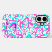 Fall abstrakt Hearts iPhone 16 Case-Mate iPhone Hülle (Rückseite (Horizontal))