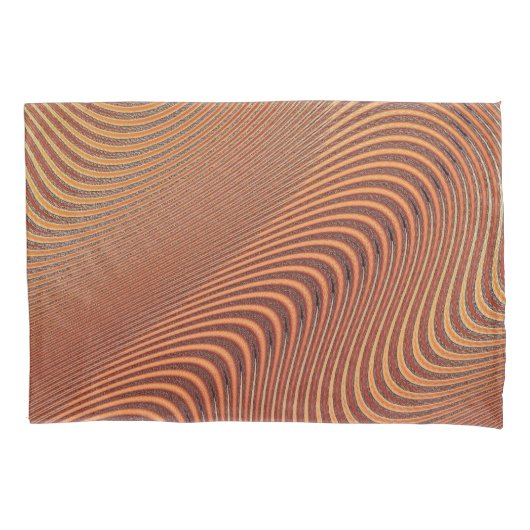 Fall abstrakt Waves Art Pillow Kissenbezug (Vorderseite)