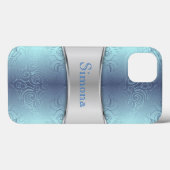 Fall-abstrakte mit Blumendamaste Samsung G Case-Mate iPhone Hülle (Rückseite (Horizontal))